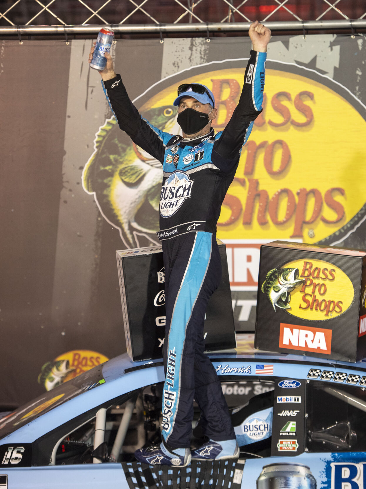 BMS Bass Pro Shops NRA Night Race Winner